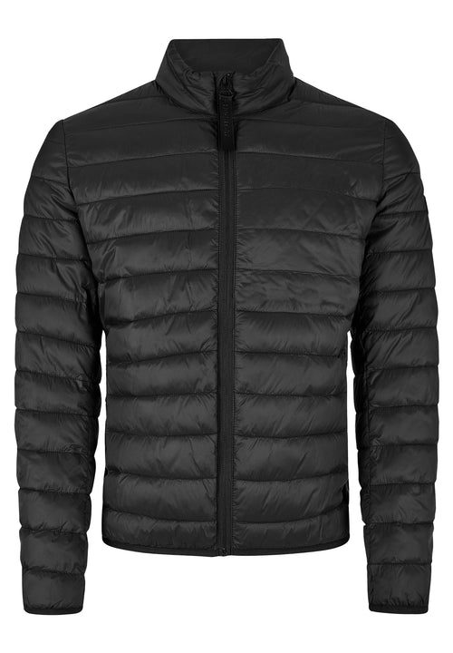 Black Puffer Parka Jacket