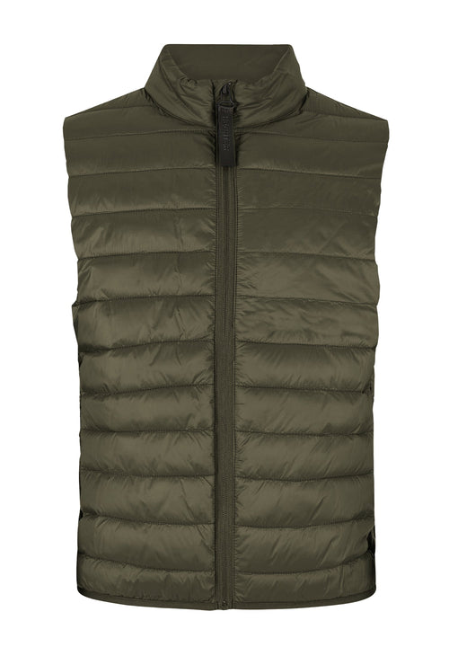 Olive Puffer Vest
